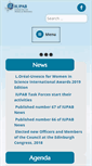 Mobile Screenshot of iupab.org