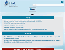 Tablet Screenshot of iupab.org